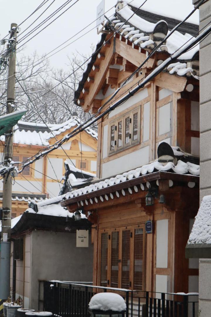 The Korean Traditional Hanok In Downtown Seoul For Convenient Public Transportation - Seoul Ari Zewnętrze zdjęcie